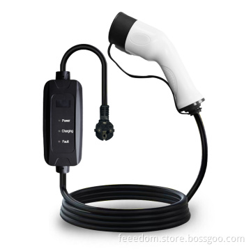 محمولة EV Charger Gun Mode Euro Mode 2 Charger Charging Cable Cable
